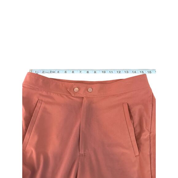 Athleta Cognac Brown Uptown Alley Ankle Cargo Pant Size 6 Athleisure Casual - Picture 12 of 15